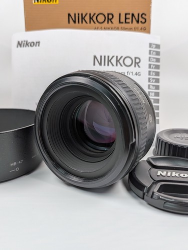 Nikon nikkor 50mm 1 - 50mm, f/1.4g