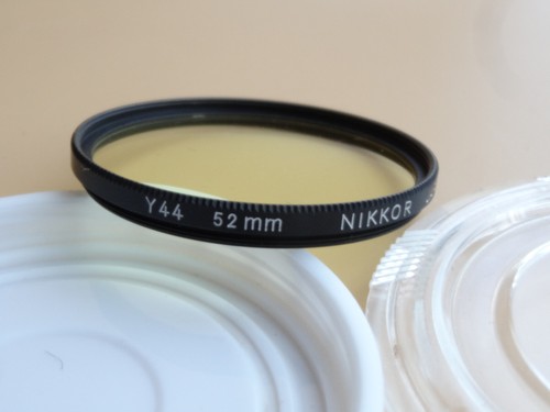 Filtro giallo nikon y44 - nikon, mm